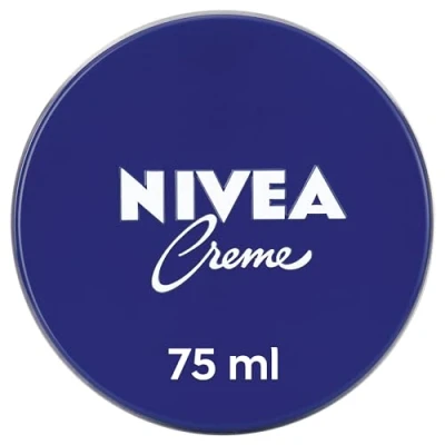 Afbeelding van NIVEA Crèmebus universele verzorging, klassieke vochtinbrengende crème voor alle huidtypes, rijke huidverzorging met huidgerelateerde eucerit (75 ml)