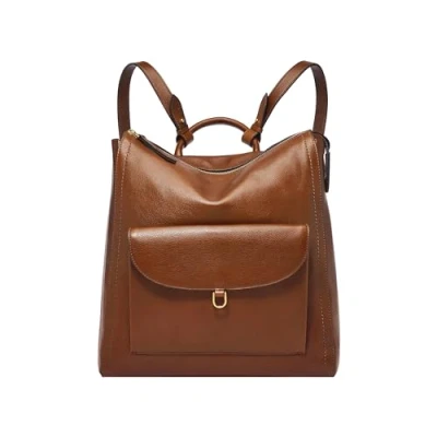 Afbeelding van Fossil Parker Rugzak, Dames, Maat: One Size, Brown