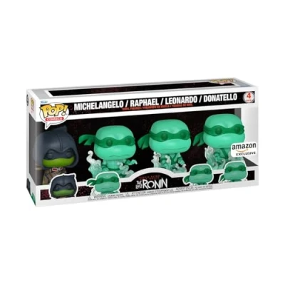 Afbeelding van Funko Pop! Comics: Teenage Mutant Ninja Turtles Brothers 4PK TMNT Comics Exclusieve Amazon Vinylfiguur om te verzamelen Cadeau idee Officiële Merchandising Cartoonfans