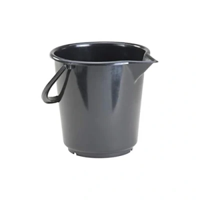 Afbeelding van Hunersdorff Emmer 17,0 l hogedruk polyethyleen zwart kunststofbeugel d. 330 mm hoogte 315 1 stuk 942200