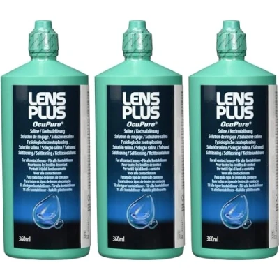 Afbeelding van Amo Kontaktlinsen Lösung Lens Plus OcuPure, 360 ml, 3 Stück