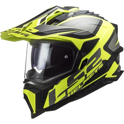 Afbeelding van LS2 Helm Explorer Alter MX701 mat zwart / geel maat S