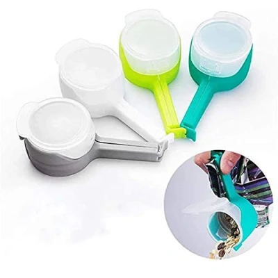 Afbeelding van Yilu Seal Giet Voedsel Opbergtas Clip, Voedselzak Clips, Vochtafdichten Snack Afdichting Clip voor Keuken Snack, Grote Plastic Clips Keep Fresh
