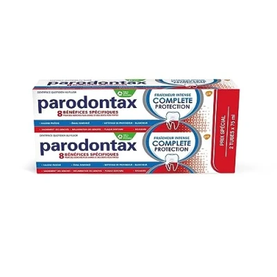 Afbeelding van Parodontax Intense Freshness Complete Bescherming Set van 2 x 75 ml