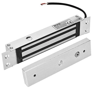 Afbeelding van MAGT Elektrisch slot, 12 V, elektrisch, magnetisch, elektromagnetisch, vlakke vergrendeling, DC 180 kg, houdkracht voor toegangscontrole enkele deur