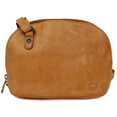 Afbeelding van Bear Design Hidde Schoudertas / Crossbodytas Okergeel