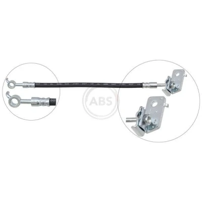 Afbeelding van A.B.S. SL 1679 Remslang 312mm INN M10x1.0 KIA: Optima / K5 (TF) 2.0, 2.4, 1.7 CRDi, 2.0 CVVT Hybrid, CVVL, GDI