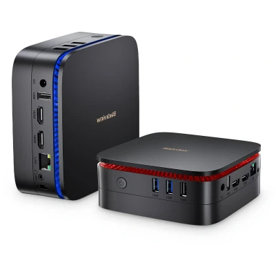 Afbeelding van Blackview Mini PC MP60 (2025) Intel N150 tot 3,6GHz 16GB DDR4 RAM, 512GB M.2 SSD, 4K Ultra HD, Dubbele HDMI, Gigabit Ethernet, 5GHz Wi Fi, Zwart