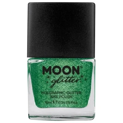 Afbeelding van Moon Glitter Holographic Nagellak, 14 ml, groen