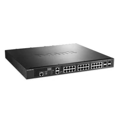 Afbeelding van D Link DXS 3400 24TC, Managed, L3, Gigabit Ethernet (10/100/1000), Ful