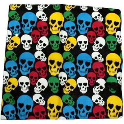 Afbeelding van Zac&#039;s Alter Ego Bandana Multi skulls Multicolours