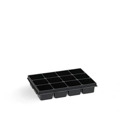 Afbeelding van Inzetstukken voor kunststof assortimentsdoos, Bosch Sortimo i BOXX 72, inzetstuk kleine onderdelen, 12 voudig, sorteerdozen sorteerdoos schroeven