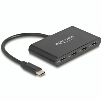 Afbeelding van USB hub 4 poorten Delock