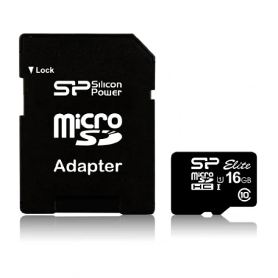 Afbeelding van Silicon Power SP016GBSTHBU1V10 SP SDHC 16GB geheugenkaart