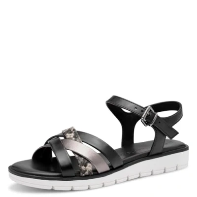 Afbeelding van Marco Tozzi Dames Sandaal 2 28604 44 098 F breedte Maat: 41 EU