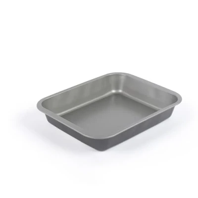 Afbeelding van Salter Essentials 36 cm Roasting Tray Non Stick Coating, Rectangular Roaster, Dishwasher Safe, Easy to Clean, Made in the UK, Durable Vegetable Pan, Lightweight, PFOA Free, BW13668