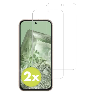 Afbeelding van 2 pack Screenprotectors Google Pixel 8a: Accezz glass