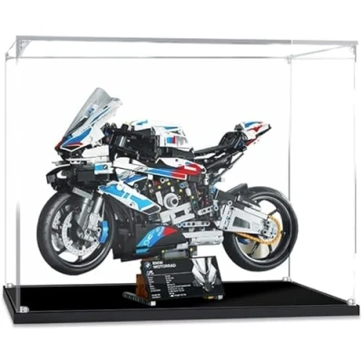 Afbeelding van Acryl Display Case voor Lego 42130 Stofdicht Clear Box Showcase (1000 rr) (Bouwsteen Model is NIET inbegrepen)(2mm)