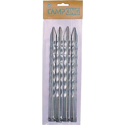 Afbeelding van Campking Tentharing Gekarteld 10 Stuks