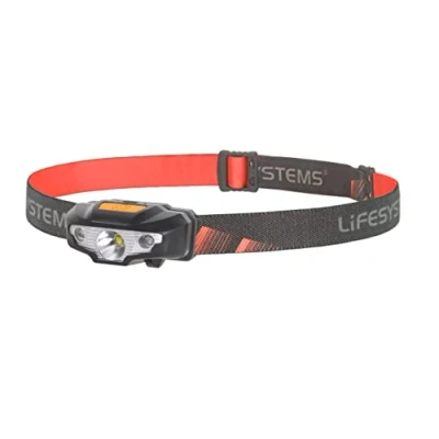 Afbeelding van Lifesystems Intensiteit 155 Lumen Waterbestendig LED Hoofd Zaklamp Met Verstelbare Stralinghoek, Gebruikt Enkele AA Batterij