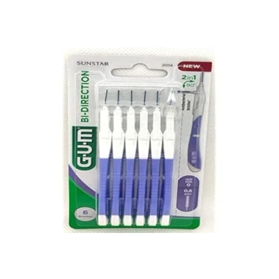 Afbeelding van 4x GUM Bi Directions 0.6 mm 6 stuks