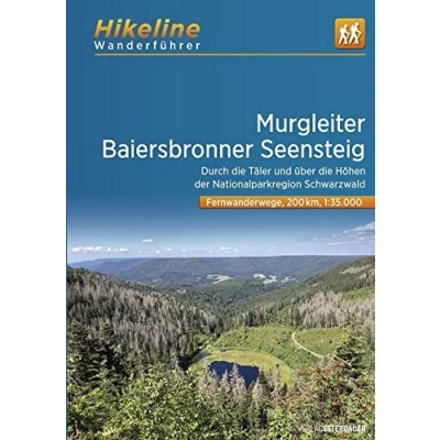 Afbeelding van Fernwanderweg Murgleiter Baiersbronner Seensteig: 1:35.000, 200 km, GPS Tracks Download, Live Update