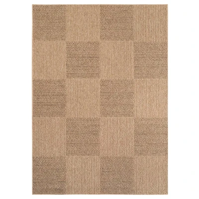 Afbeelding van Jute Buitenkleed Cana Quadro Beige 200x290 Cm