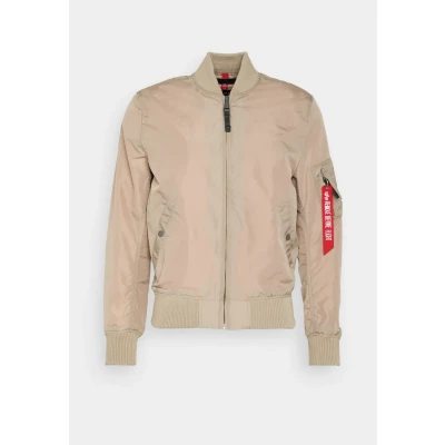 Afbeelding van Alpha Industries MA1 TT Bomberjacks, Heren, Maat: Large, Vintage sand