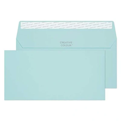 Afbeelding van Blake Creative Colour 218 Enveloppen Zelfklevende Lichtblauwe DL+ 114 x 229 mm 120g/m² 500 stuks