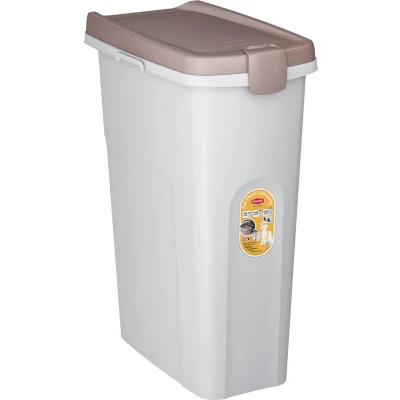 Afbeelding van Kerbl Container Petfood Wit/Bruin 45x27x61cm
