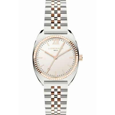 Afbeelding van Liebeskind Berlin Analog Quarz Horloge Rose goldcoloured, Dames, Maat: One Size, gold coloured