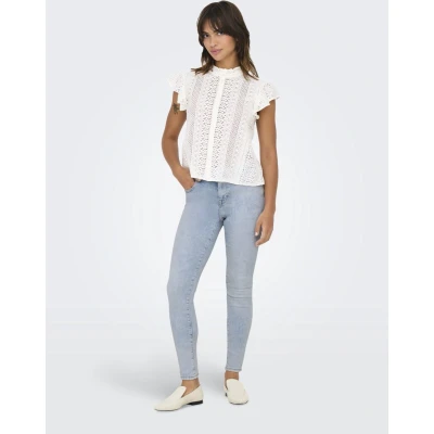 Afbeelding van ONLY ONLPOWER MID PUSH UP SK DNM TAI173 Dames Jeans