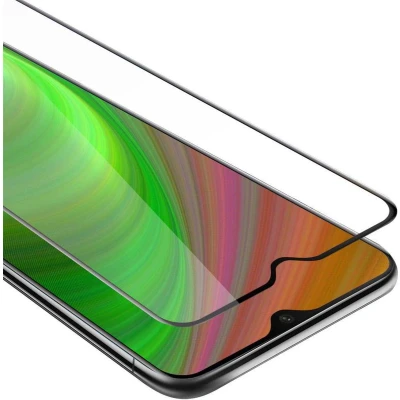 Afbeelding van Cadorabo Screenprotector geschikt voor OnePlus 6T Volledig scherm pantserfolie Beschermfolie in TRANSPARANT met ZWART Gehard (Tempered) display beschermglas 9H hardheid 3D Touch