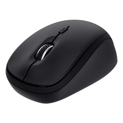 Afbeelding van Trust Yvi+ Multi Draadloze Muis Bluetooth &amp; USB ontvanger Compact Stil Zwart