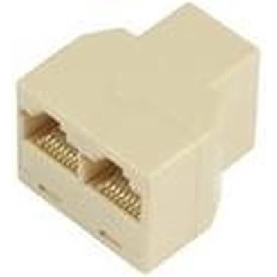 Afbeelding van Microconnect Y ADAPTER RJ45 2xRJ45 F/F 8P Kabeladapter