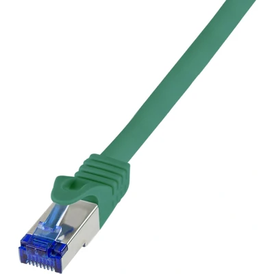 Afbeelding van LogiLink C6A105S RJ45 CAT 6A S/FTP 15.00 m Groen 1 stuk(s)