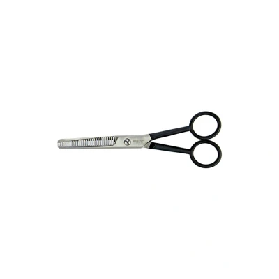 Afbeelding van Homey&#039;s Effileerschaar Dubbel Getand Zwart 16 cm