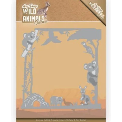 Afbeelding van Koala Frame Wild Animals Outback Cutting Die by Amy Design