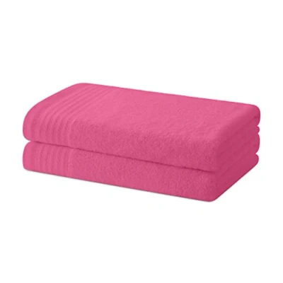 Afbeelding van Degrees home Set van 2 badhanddoeken 100% katoen 480 g/m² afmetingen 130 x 65 cm