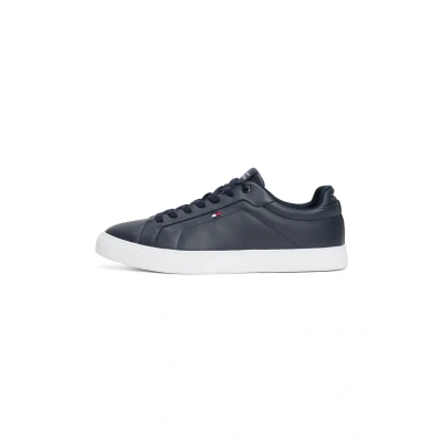 Afbeelding van Tommy Hilfiger ICON Court FLAG Sneakers laag, Heren, Maat: 41, Desert sky Leer
