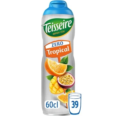 Afbeelding van Teisseire Zero tropical siroop