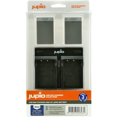 Afbeelding van Jupio Accu Value Pack: 2x Battery PS BLS5 / BLS50 1210mAh + USB Dual Charger