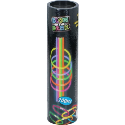 Afbeelding van Eddy Toys Glowsticks 100 Stuks Glow in the Dark Sticks Breekstaafjes