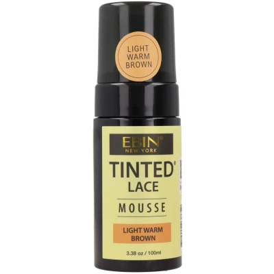 Afbeelding van EBIN Tinted Lace Mousse Light Warm Brown 100ml