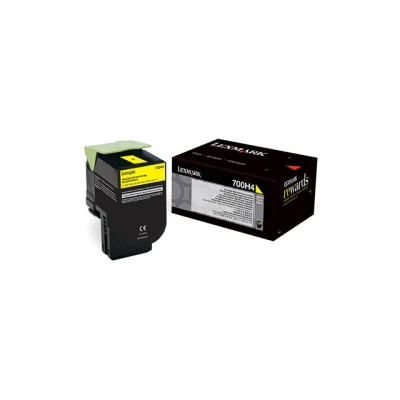 Afbeelding van LEXMARK 800H4 tonercartridge geel standard capacity 3.000 paginas 1 pa