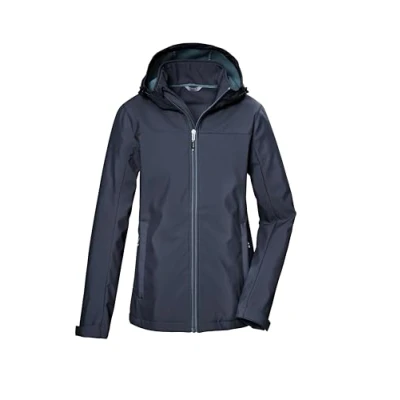 Afbeelding van killtec dames Softshell jas/buitenjas met capuchon KOS 102 WMN SFTSHLL JCKT, nachtblau, 44, 42804 000
