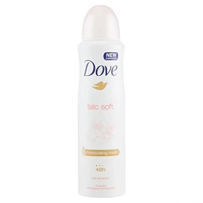 Afbeelding van Dove Women Deospray Talc Soft 150 ml