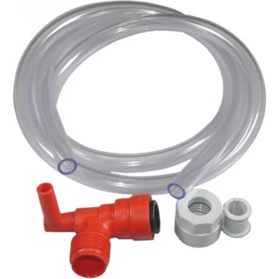 Afbeelding van Truma Haakse Wateraansluiting Compleet 12 Mm Transparant Boilers