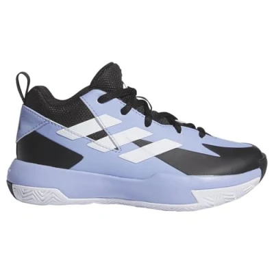 Afbeelding van adidas Performance Cross EM UP Select Unisex Basketbalschoenen voor kinderen, Maat: 30.5, Blue spark/core black/footwear white Imitatieleer/ textiel