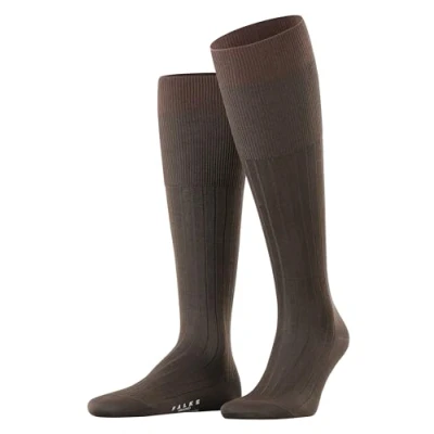 Afbeelding van Falke Milano Business &amp; Casual Kniekousen brown, Heren, Maat: 43/44, Brown